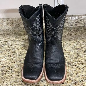 JB Dillon smooth ostrich boots 10.5 EE